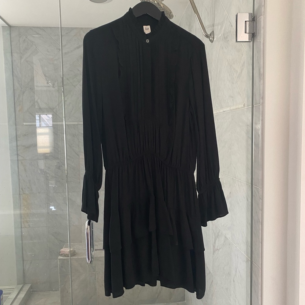Gap Dress- Elastic Bell Sleeve, Elastic Waist.
